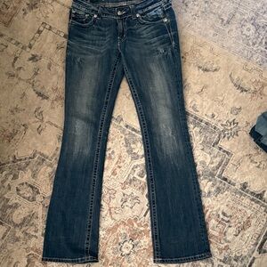 Miss Me Dark Blue Boot Cut Jeans